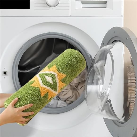 Boho Kitchen Mat & Non Slip Bath Rugs -Vintage Style 20 x 50 inches NWT - Picture 6 of 7